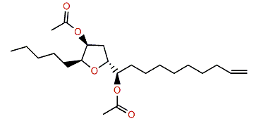 (6S,7S,9R,10R)-6,9-Epoxynonadec-18-en-7,10-diol 7,10-diacetate